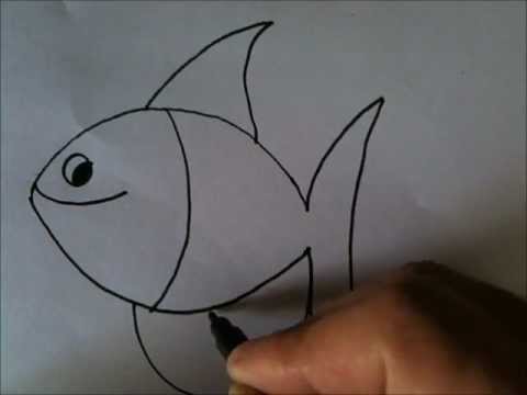 How to draw Cartoon Fish
