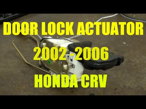 how to fix honda crv door lock