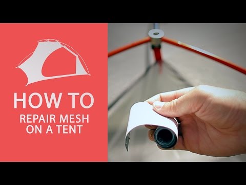 how to patch nylon tent
