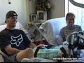 Tracey Letham motocross freestyle crash