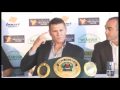 Green v Jones Jr Ticket Sales Press Conference 3