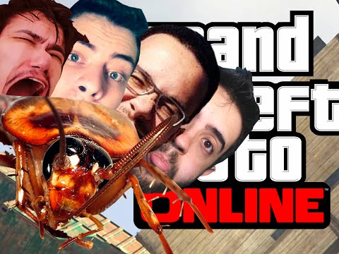 GTA V Online - MANOBRAS COM AS BARATINHAS VOADORAS! Patife bundão! Ft. Marqueszero e Ludgero