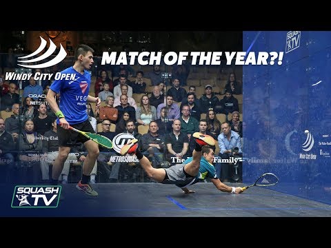 Squash: MATCH OF THE YEAR CONTENDER - Rodriguez v Lee - Extended Highlights