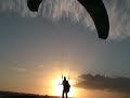 Chris Bailey - Paragliding Ground Training - Pilmore Strand  Youghal Oct 2006