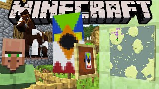 Minecraft 1 11 Snapshot Villager Horse Names Banner Shield Fix