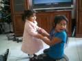 videos de la  lis y la yoselin bailando la macorina y las mulas del moreno