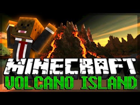 LAVA FORTRESS Minecraft Modded VOLCANO ISLAND w/ BajanCanadian and xRPMx13 #6