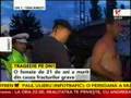 O pasarelă s-a prăbuşit pe DN1 peste două maşini