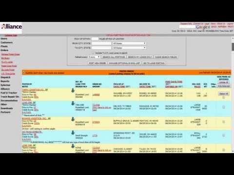 how to bid on shipping loads