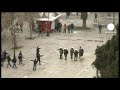 Scontri in Grecia: foto, video e diretta