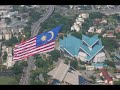 JALUR GEMILANG TERBANG DI UDARA...