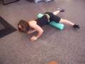 Foam Rolling the lateralis