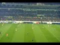 Match scenes from Besiktas vs. Marseille