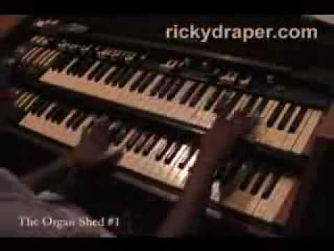 Ricky Draper Hammond Organ Clip