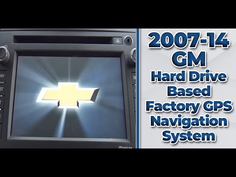 GM Factory Hard Drive Based Navigation GPS System Installation Upgrade