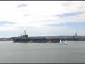 USS Stennis Leaving Port