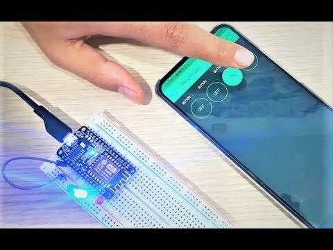 BANGGOOD DIY-*- How to connect NodeMCU ESP8266 Wifi with Blynk and controlling