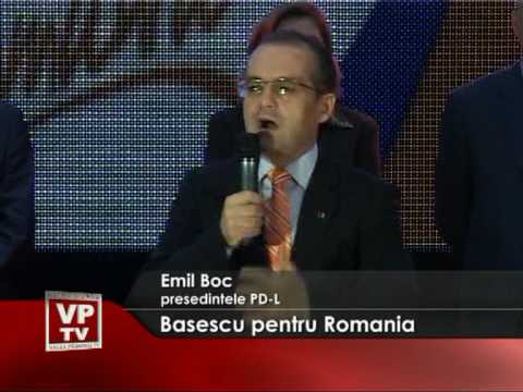 Basescu pentru Romania