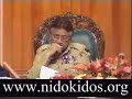 Pervez Musharraf, the President of Pakistan, faces the music by a student.