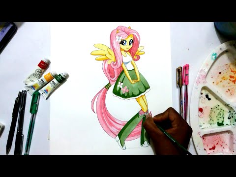 how to draw equestria girl base
