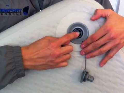 how to find a leak in a rubber raft