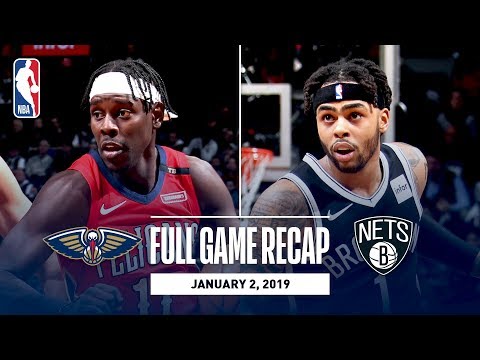 Video: Full Game Recap: Pelicans vs Nets | A.D. Drops Monster Stat Line
