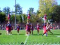 Watertown Belmont cheerleaders at Wakefield game (2007)