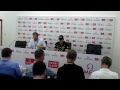 Rory Mcilroy Press Conference Clip day 2 of the Omega Dubai Desert Classic 2012