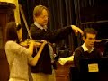 Richard Crabtree and his student Julia  Hwang 10 years old