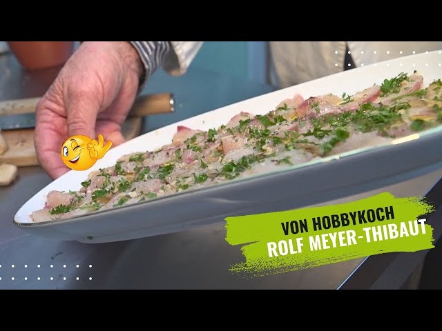 Hecht-Carpaccio: Eine Rhein-Delikatesse mit Ingwer & Sonnenblumenöl