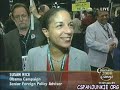 Vice Presidential Post Debate Spin Room Fun!