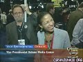 Vice Presidential Post Debate Spin Room Fun!
