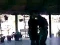 Paulina y Ninio bailando quebradita