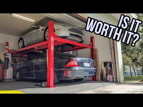 Here’s How Much It Costs To Buy A Four Post Lift For Your Garage