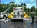 Overturned Firetruck