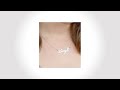 If you want beautiful name jewelry with person touch, Nameplatedepot offers you opportunity to create personalized handcrafted nameplate necklaces made to your specification.