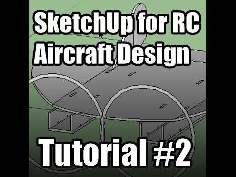how to draw rc plane plans