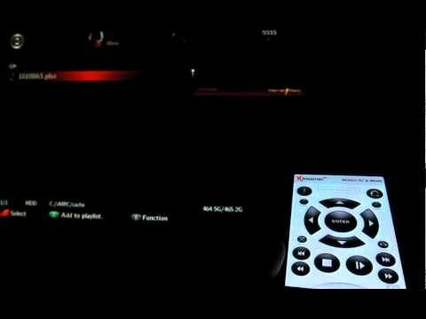 how to turn on xtreamer without remote control