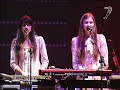 au revoir simone plays a violent yet flammable world on 7 aniversario razzmatazz. barcelona.