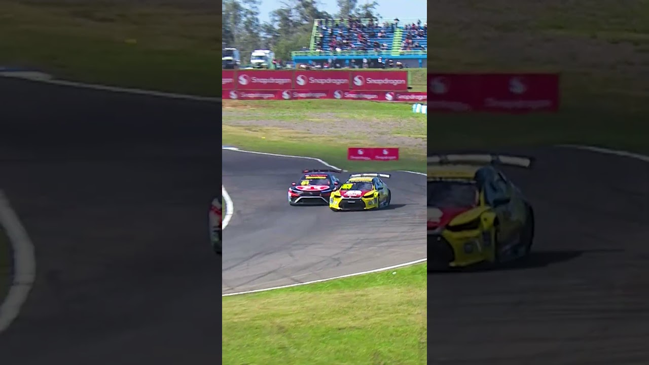 Gabriel Casagrande ultrapassa Arthur Leist em bela disputa na pista de Santa Cruz do Sul