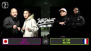 Boo & Show-go vs MT Pop & Nelson – Juste Debout 2025 Popping Final