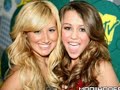 Ashley Tisdale and Miley Cyrus