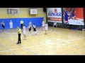 Fragmenty spotkania: KKS Apteki Arnika Olsztyn - MKK Siedlce 76:79