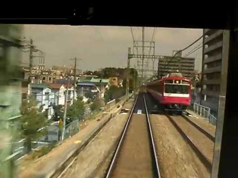 京浜急行　快特　横浜　から　京急川崎