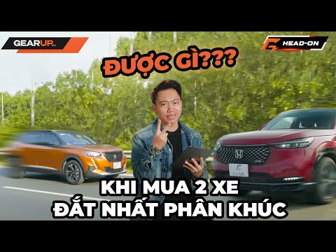 Peugeot 2008 vs Honda HR-V: Đều chạy hay, không phổ biến vì giá cao nhưng đâu là sự KHÁC BIỆT? | GU