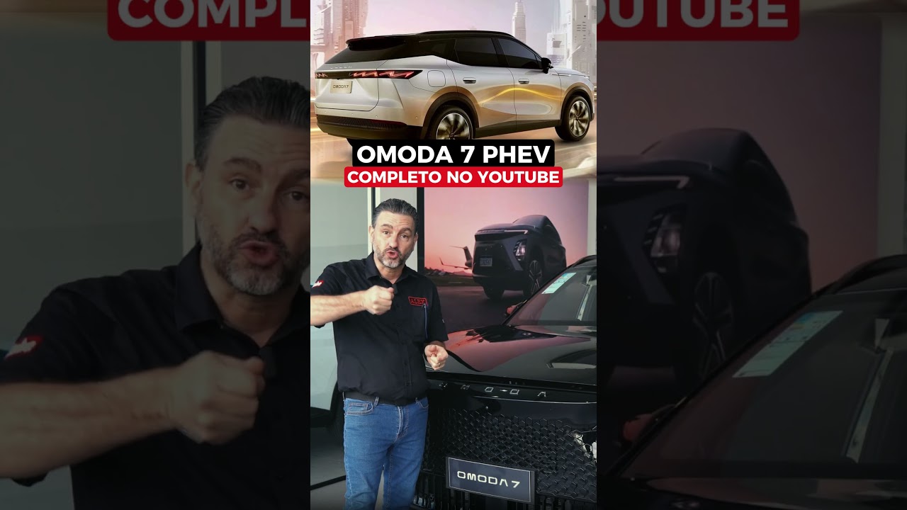 Sistema de segurança no Capô #omoda7 #carroeletrico
