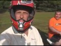 3 big guys being dumb on mini bikes