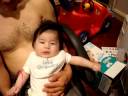 Laughing baby