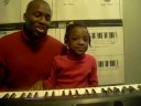 Robert Chambers teaching Tyanna with the Any Key Music Syste