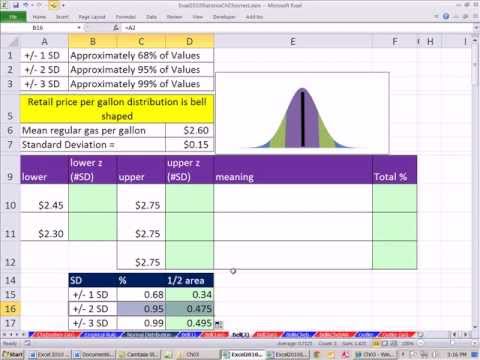 how to determine z score in excel